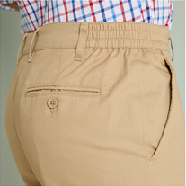 Cool and comfortable with elasticated waists